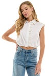 Camisa Crop Top