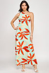 Vestido Oneshoulder Floral