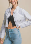 Chaqueta Denim Cropped