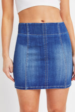 Mini Falda Denim Wash - Cello