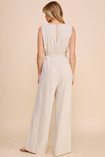 Jumpsuit Pinstripe