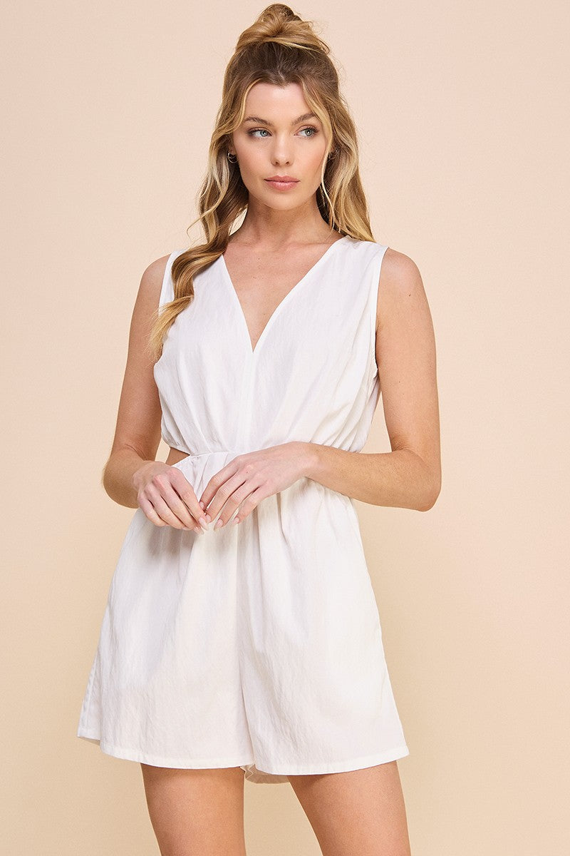 Romper Liso Cut-Out