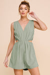 Romper Liso Cut-Out