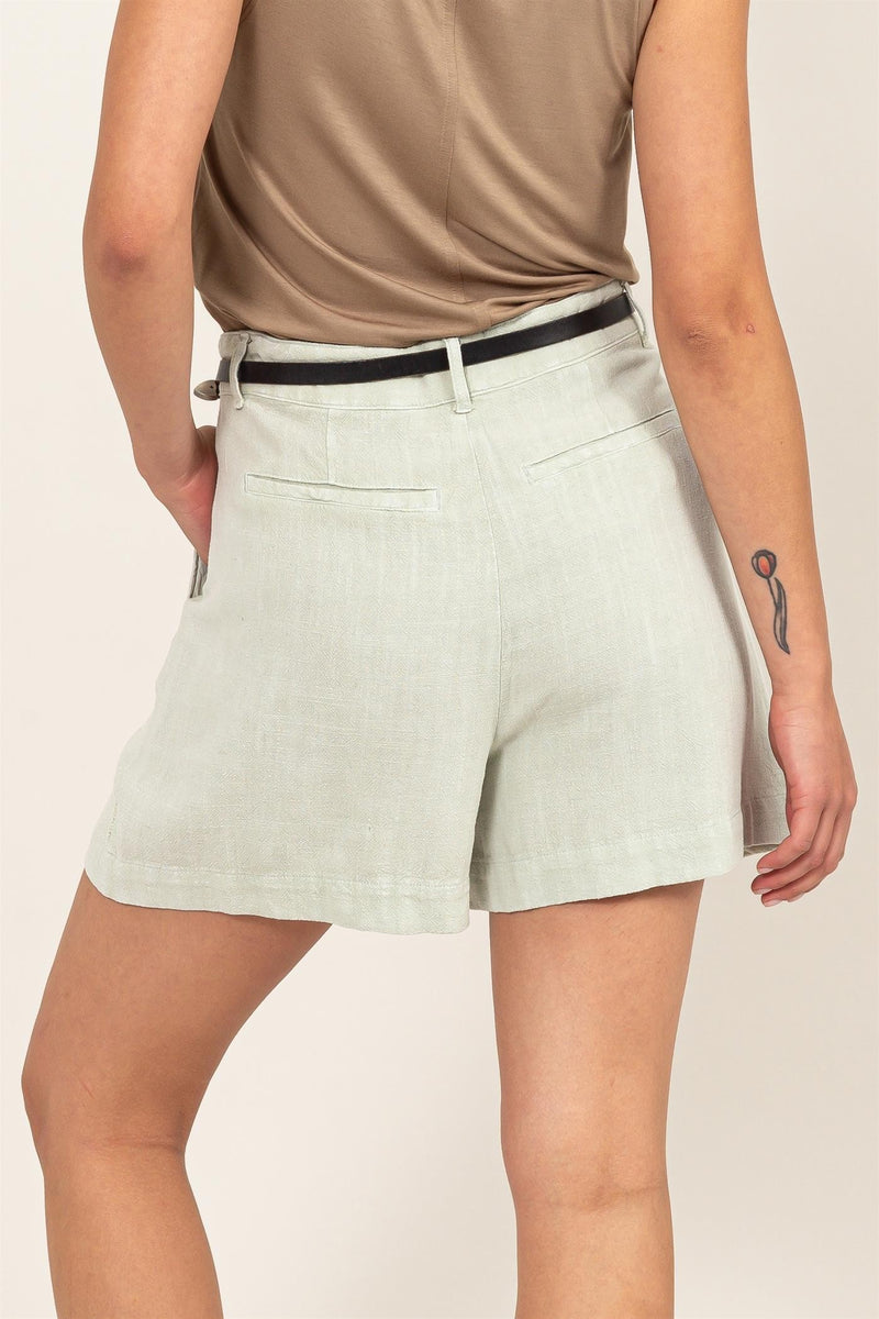 Relaxed Wash Shorts