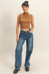 Top Knit Contrast
