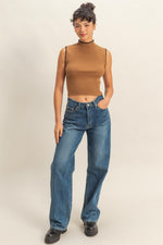 Top Knit Contrast