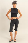 Top Knit Contrast