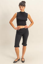 Top Knit Contrast