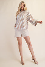 Blusa Cuadros