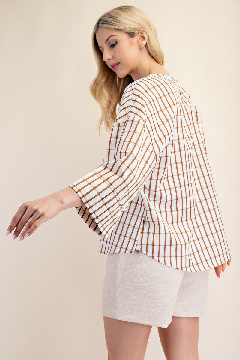Blusa Cuadros