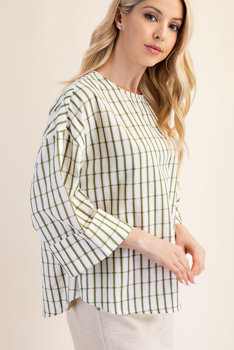 Blusa Cuadros