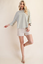 Blusa Cuadros