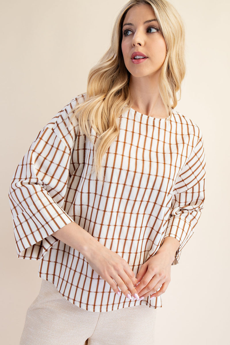 Blusa Cuadros