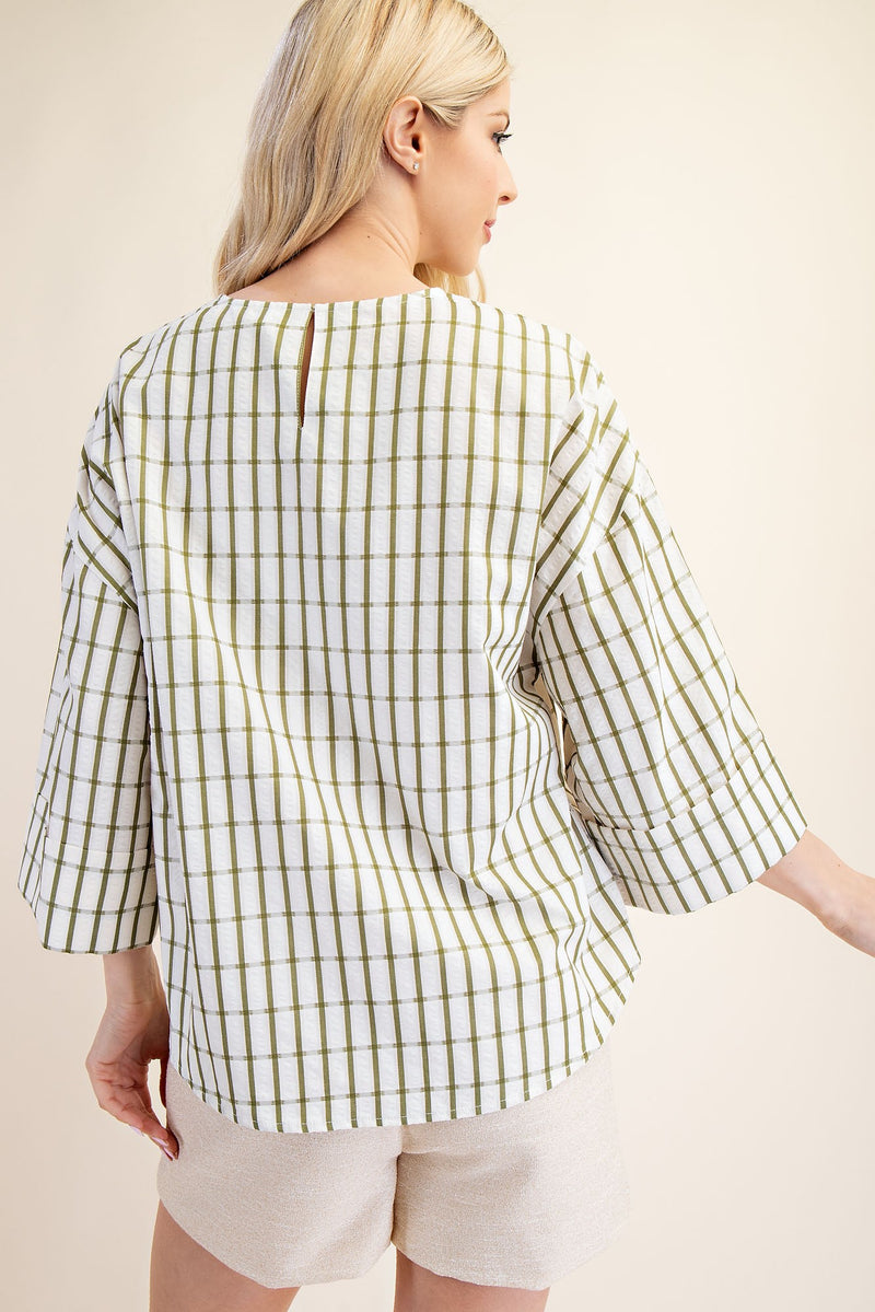 Blusa Cuadros