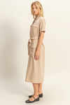 Vestido Cargo Camisero