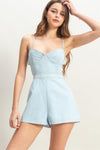Romper Denim Cruzado