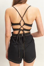 Romper Denim Cruzado