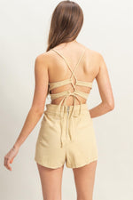 Romper Denim Cruzado