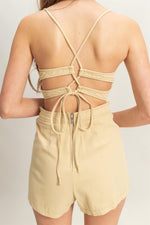 Romper Denim Cruzado