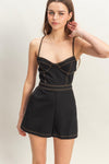 Romper Denim Cruzado