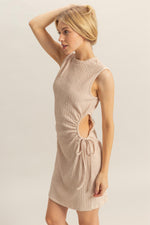 Textured Twist Dress