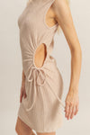 Textured Twist Dress
