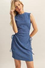 Textured Twist Dress
