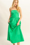 Vestido Midi Strapless