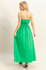 Vestido Midi Strapless