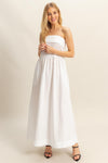 Vestido Midi Strapless