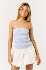 Vestido Smock Strapless
