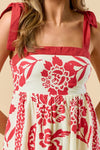Vestido Lazo Floral
