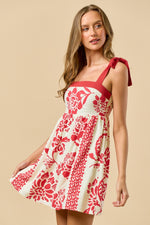 Vestido Lazo Floral