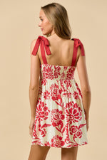 Vestido Lazo Floral