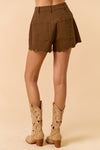 Short Bordado Leaf