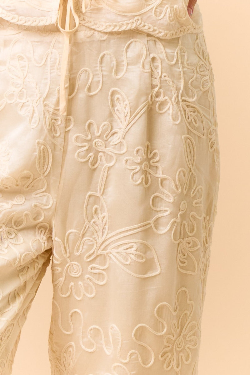 Pantalón Bordado