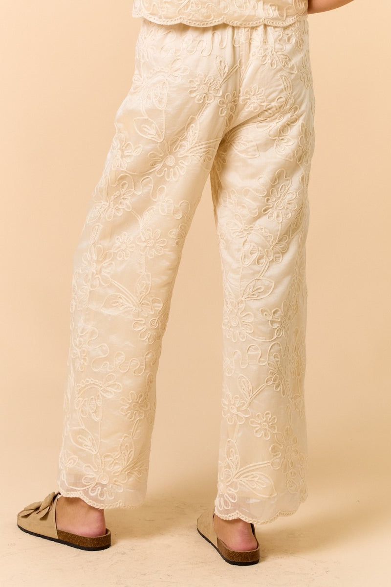 Pantalón Bordado