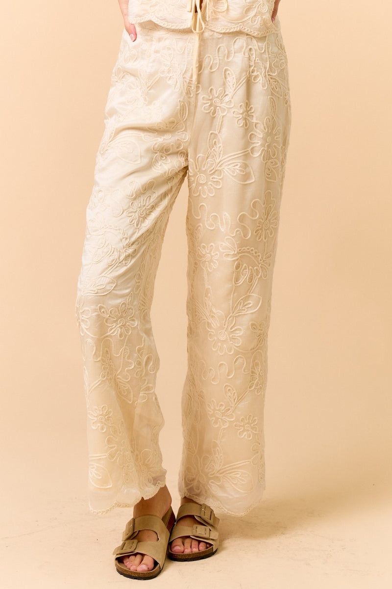 Pantalón Bordado