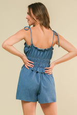 Romper Denim Smock