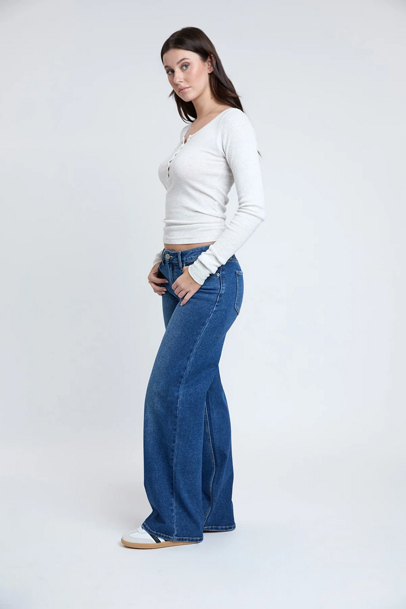 Brittany Wide Jeans - YMI