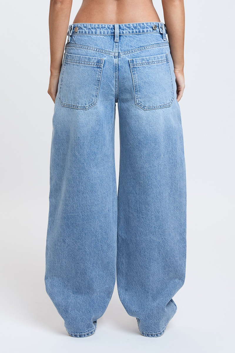 Jean Moto Barrel - YMI