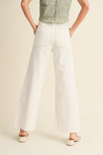 Cotton Wide Pant