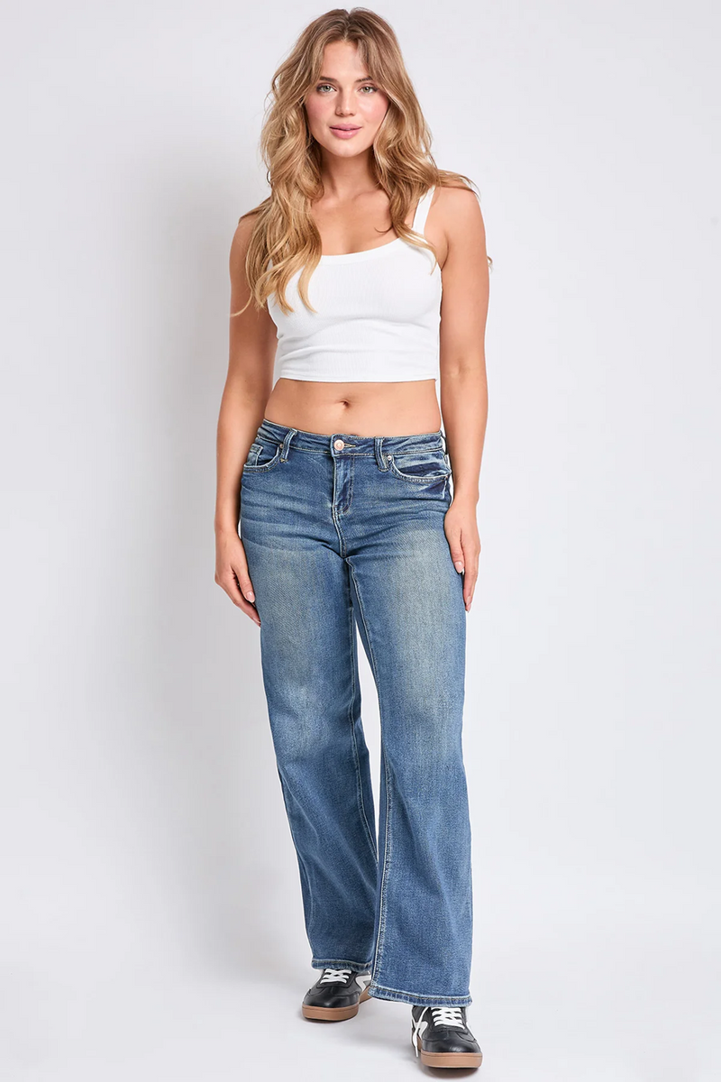 Mid Rise Jeans - YMI