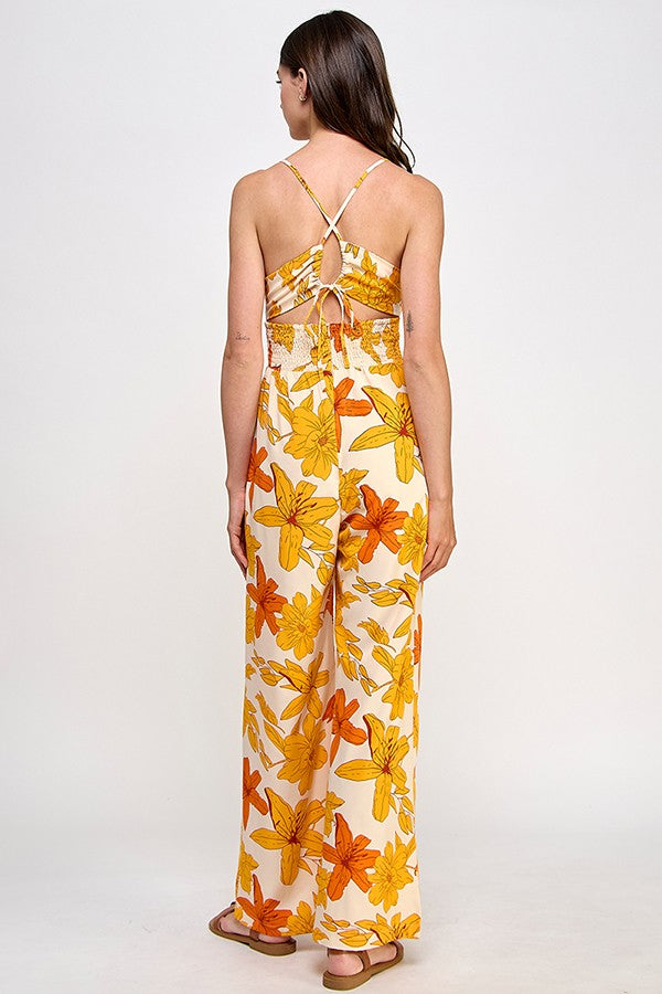 Jumpsuit Hibiscus