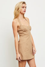 Vestido Halter Bustier