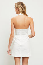 Vestido Halter Bustier