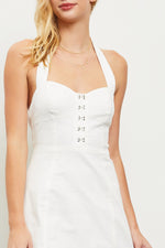 Vestido Halter Bustier