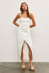 Vestido Midi Liso
