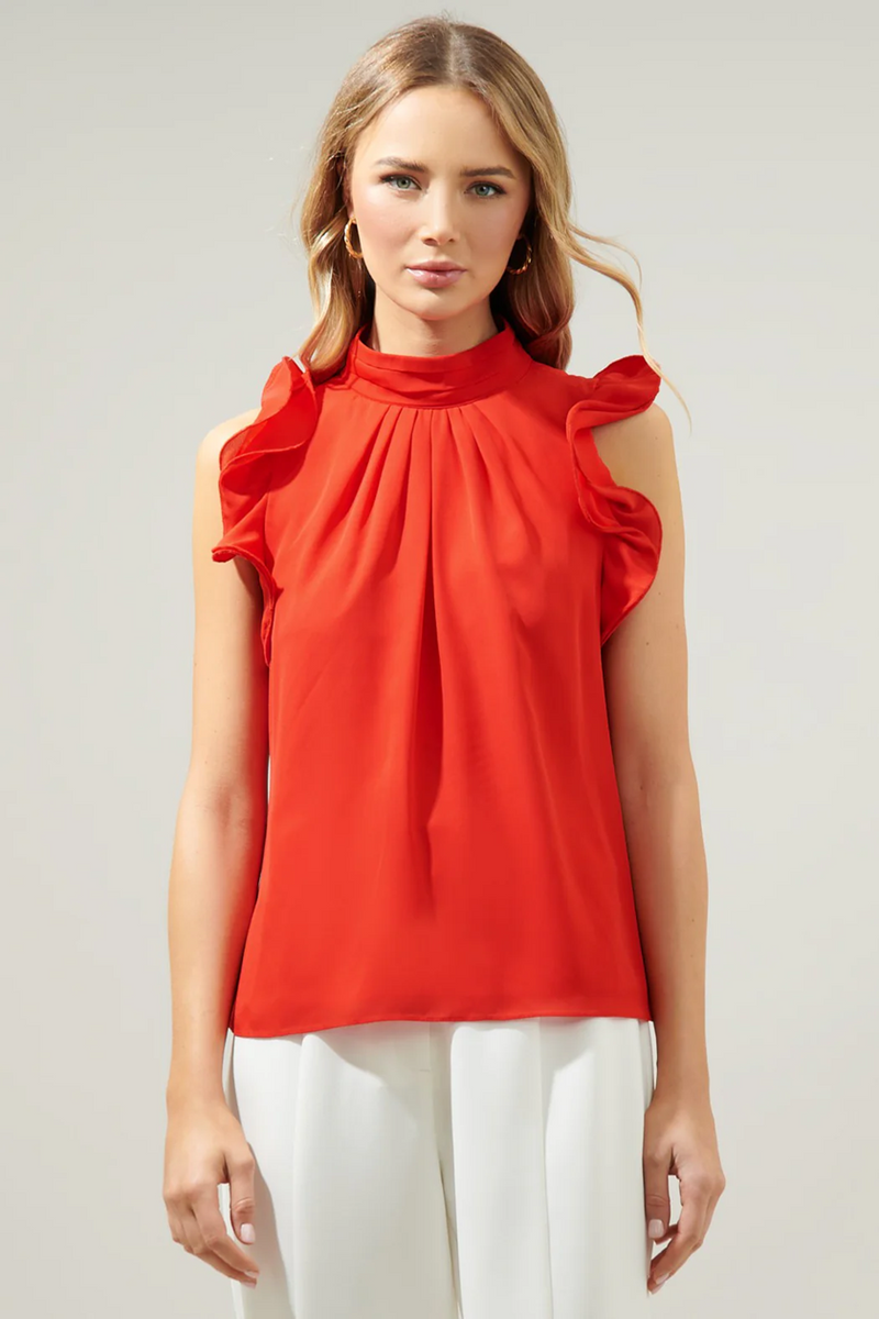 Blusa Highneck Flow