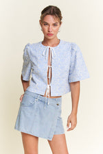 Blusa Vichy Tie